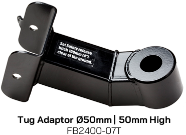 FB2400-07T Tug Adaptor 50mm Diameter, 50mm High