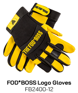 FB2400-12 FODBOSS Logo Gloves