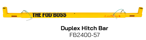 FB2400-57 Duplex Hitch Bar
