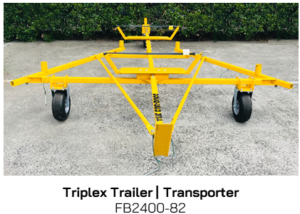 Aerosweep Triplex Trailer Transporter